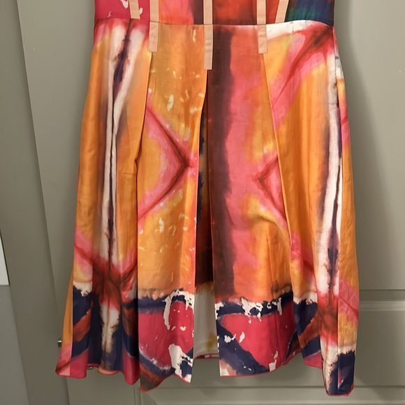 Rachel Roy Watercolor Fit and Flare Dress - Picture 3 of 8